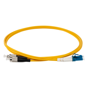 TWT optical patch cord, PVC, LC/UPC-FC/UPC, SM